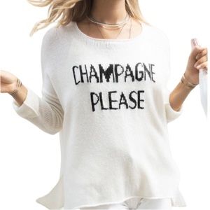 White Crew Neck Sweater